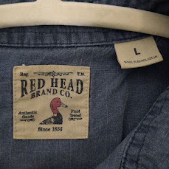 Red Head Brand Co. Chambray Button-Down Shirt - Picture 3 of 5